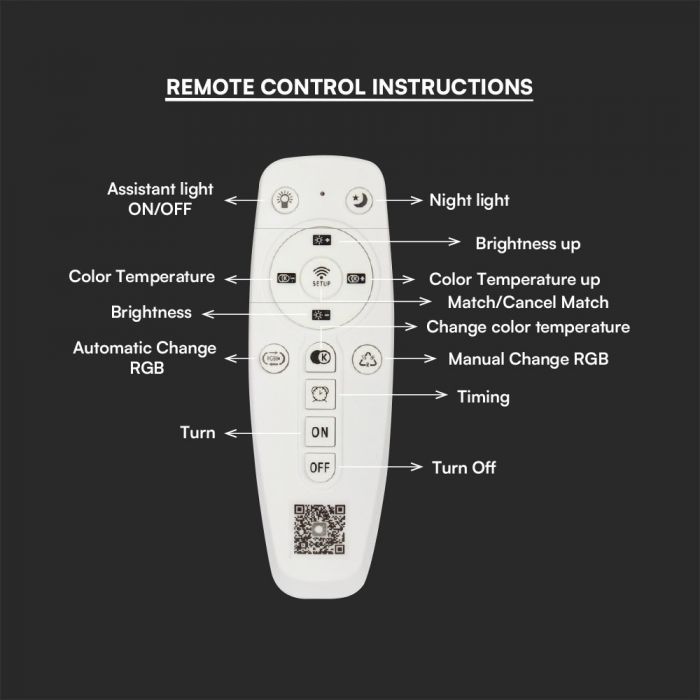 LED CEILING LIGHT 3 STEP DIMMABLE  45W 3900lm 3IN1 600x400x100mm WHITE