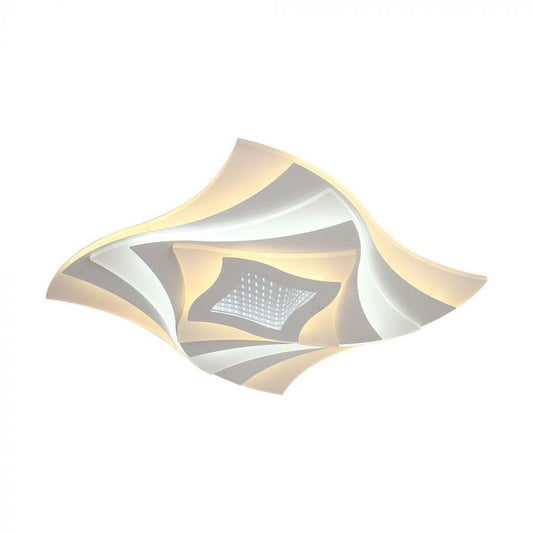 LED CEILING LIGHT 3 STEP DIMMABLE  75W 6500lm 3IN1 495x495x55mm WHITE