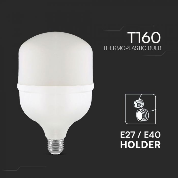 LED E27 BULB T160 E40 RING 60W DL 6600lm 160° 160x255mm