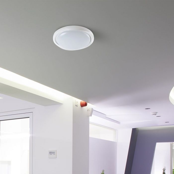 LED DESIGNER Ceiling Light with Remote Control CCT Changing 30/60/30W 6000lm 360° 492x71mm DIMMABLE-Cyclone Cover