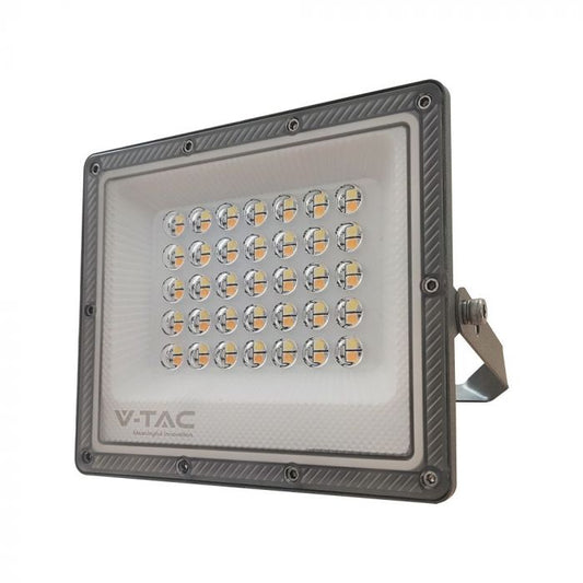 LED FLOOD SLIM 30W 3IN1 90° 2350lm IP65 GUN GREY