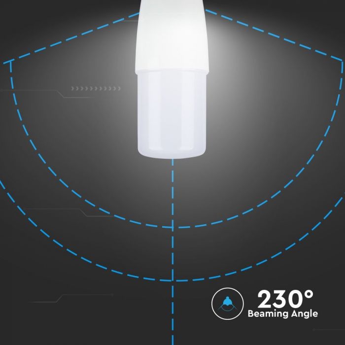 LED E14 LAMP T37 8W WW 660lm 230° 37X115 SAMSUNG CHIP