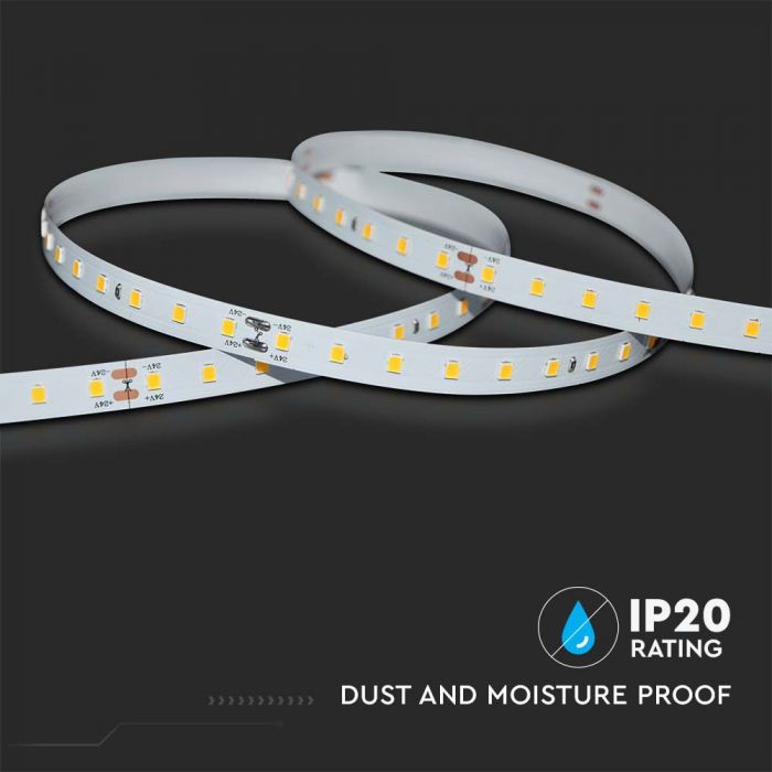 LED STRIP LIGHT SMD 90LEDs CW 800Lm 4W/M 24V 5M 200lm/W