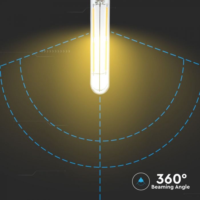 LED E14 FILAMENT LAMP T20 4W DL 400lm 300° 20X135 A++