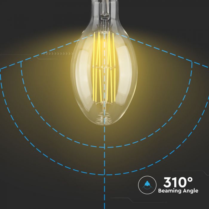 LED E27 FILAMENT LAMP ED120 24W DL 4000lm 310° 120X300 A++