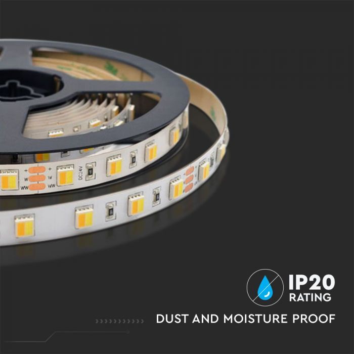 LED STRIP LIGHT SMD 120LEDs CCT 3IN1  1550Lm 14W/M 24V