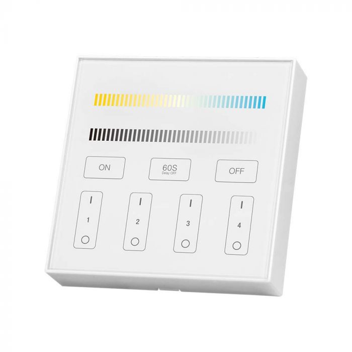 LED 4 ZONE WIFI CONTROLLER 3V(2xAAA Battery) 86x86mm