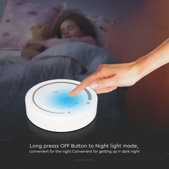 LED TOUCH DIMMER WHITE 3V(2xAAA Battery)