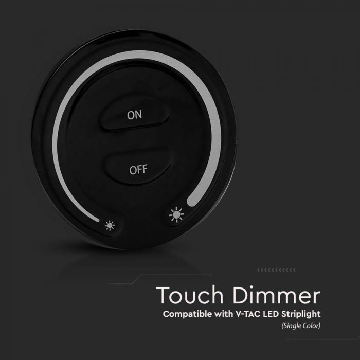 LED TOUCH DIMMER BLACK 3V(2xAAA Battery)