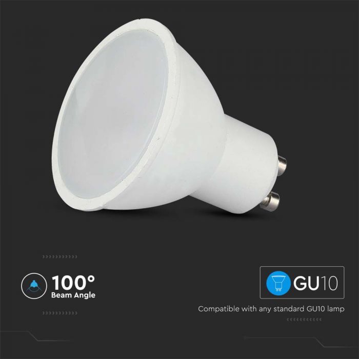 LED GU10 LAMP SMART RF CONTROL 4.8W RGB+DL 420lm 100° DIMMABLE