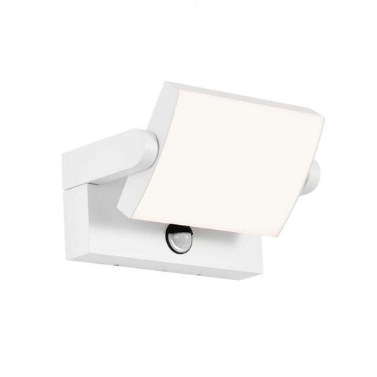 LED WALL LIGHT SENSOR 17W DL 2580lm 350° 212x165x100 WHITE IP65