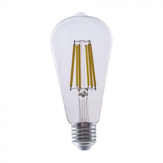 LED E27 FILAMENT LAMP ST64 4W WW 840lm 300° 64x143mm