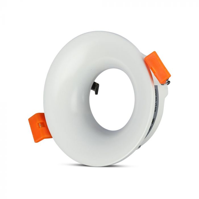 LED BRACKET GU10 ROUND WHITE ALUMINIUM 85X32 (75)