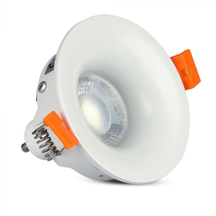 LED BRACKET GU10 ROUND WHITE ALUMINIUM 85X32 (75)