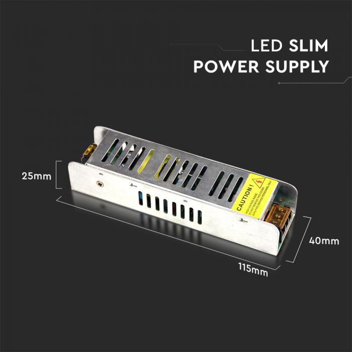 LED POWER SUPPLY 25W 12V 2.1A SLIM