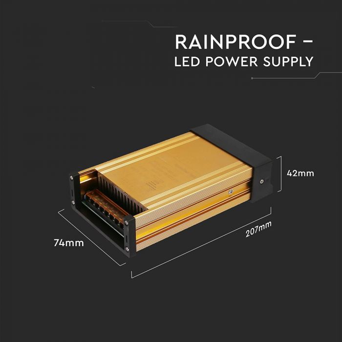 LED POWER SUPPLY 150W 12V 12.5A IP45