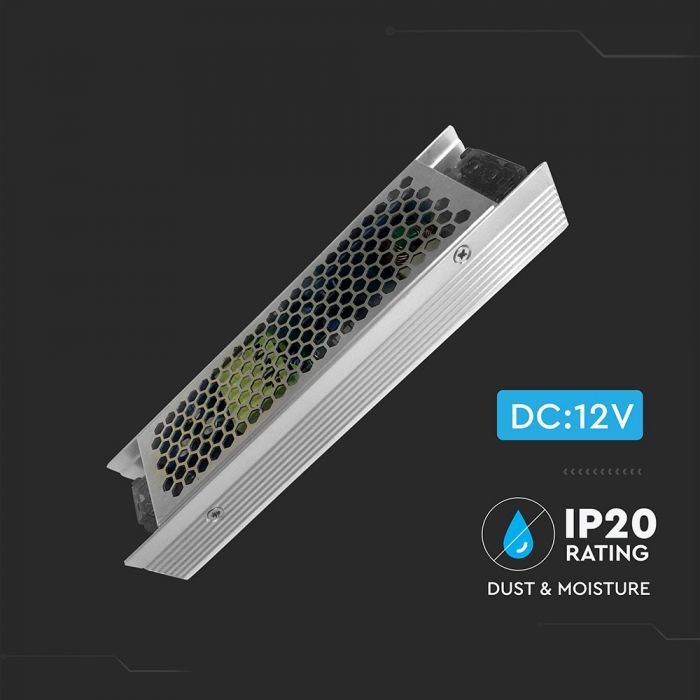 LED POWER SUPPLY 120W 12V 10A SLIM