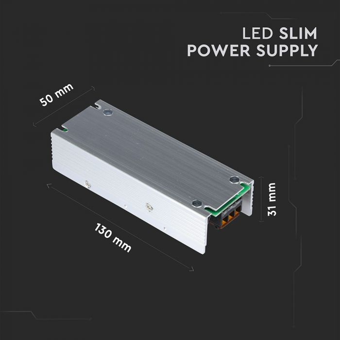 LED POWER SUPPLY 75W 12V 6A SLIM