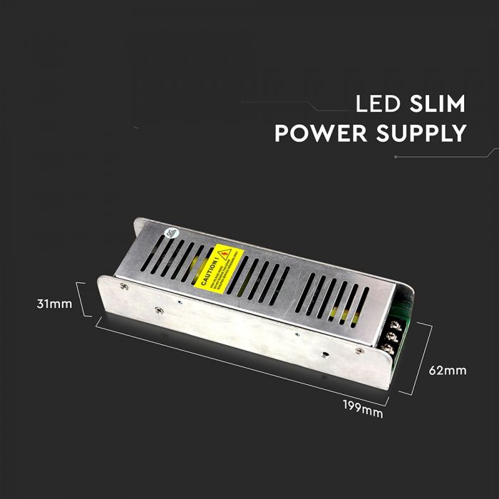 LED POWER SUPPLY 150W *24V* 12.5A SLIM TRIAC DIMMABLE