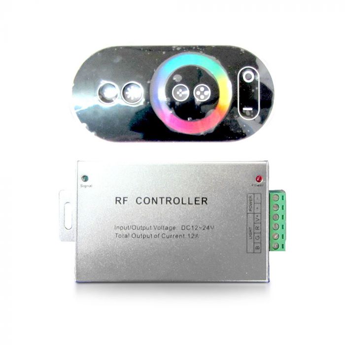 LED RGB RADIO RF CONTROLLER WITH TOUCH