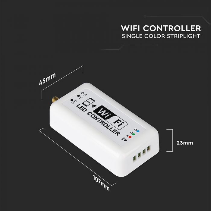 WIFI SINGLE CONTROLLER 12A 12V