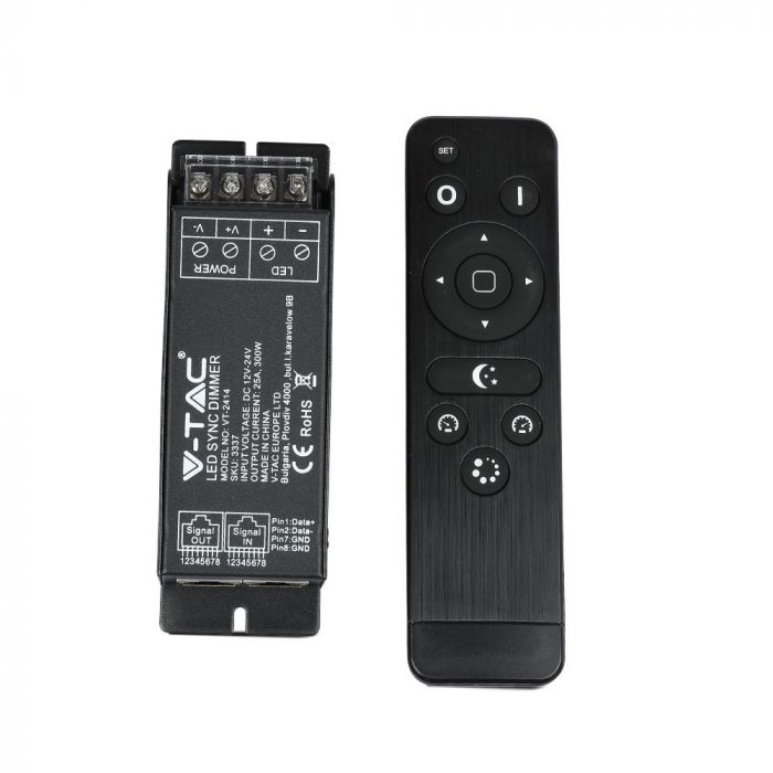 LED SYNC DIMMER FOR STRIP 144W 25A RF 14BUTTON REMOTE CONTROL