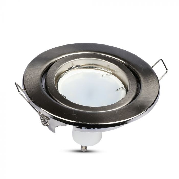 LED BRACKET GU10 ROUND Aluminium Movable SN 82 (74)