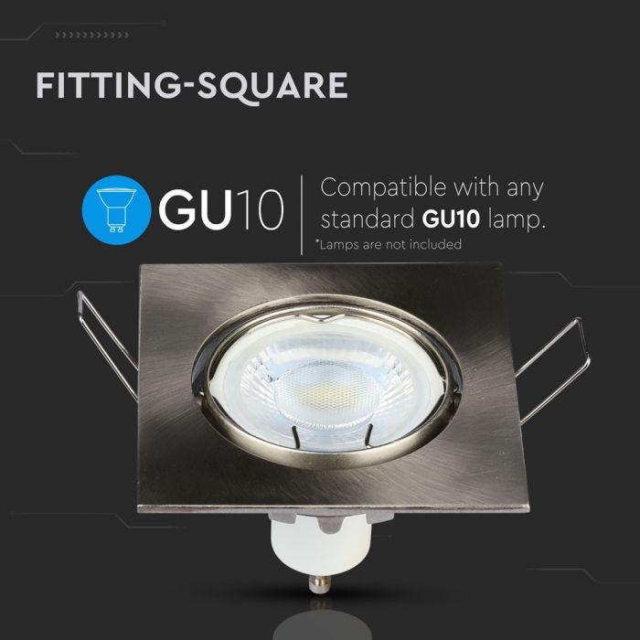 LED BRACKET GU10 SQUARE Movable SN 82X82 (74)