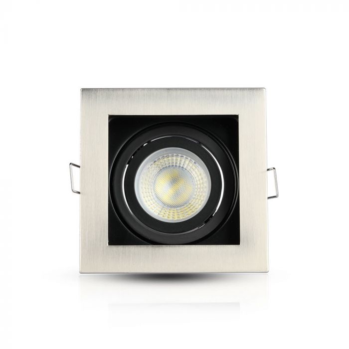 LED BRACKET 1XGU10 SQUARE FIXED SN 100X38 (90)