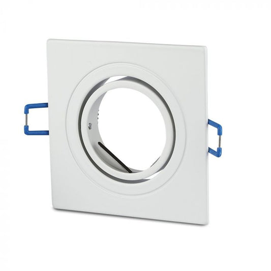 LED BRACKET 1XGU10 SQUARE Movable WHITE 91X91 (75)