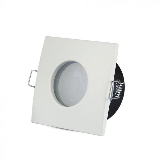 LED BRACKET GU10 SQUARE FIXED WHITE 84 (75) IP54