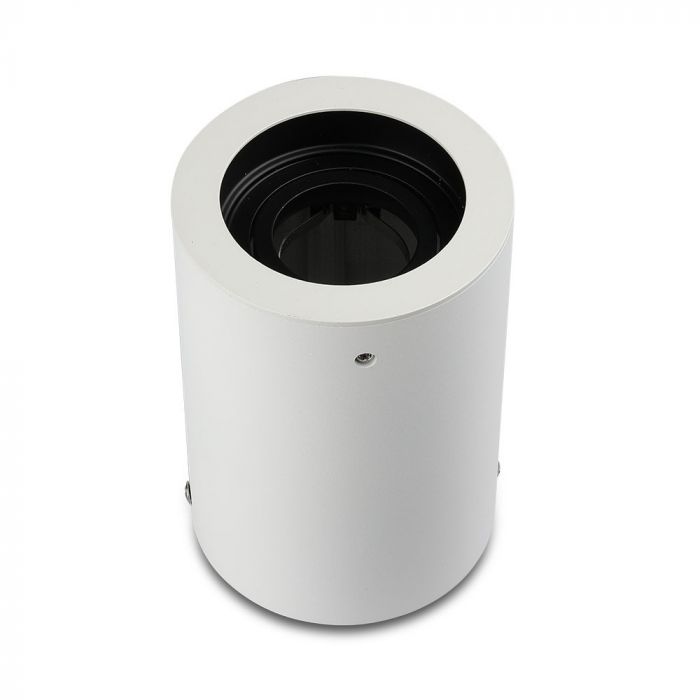 LED SURFACE MOUNTED GU10 FITTING ROUND WHITE 142X100