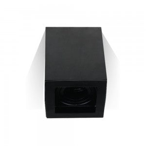 LED SURFACE MOUNTED GU10 FITTING SQUARE BLACK 142X100X100