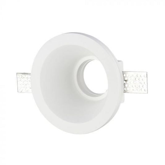 LED BRACKET GU10 ROUND WHITE 170X90 (132) GYPSUM