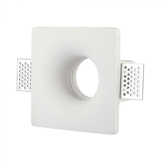 LED BRACKET GU10 SQUARE WHITE 120X45 (120) GYPSUM