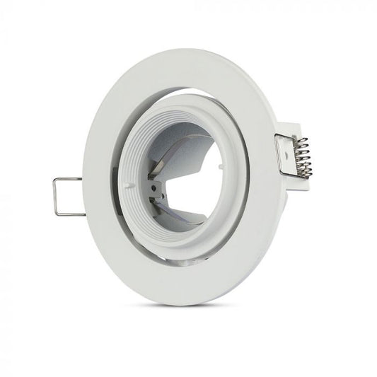 LED BRACKET ROUND Movable WHITE 102X46 (93) ZOOM FITTING