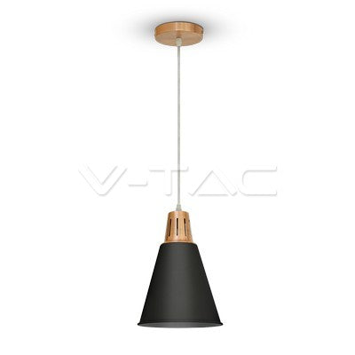 LED E27 PENDANT MODERN RED COPPER SAND BLACK 22X31X138