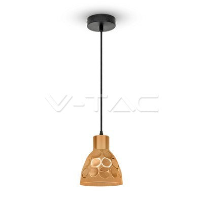 LED E27 PENDANT LIGHT ROSE GOLD 17X150 COPPER