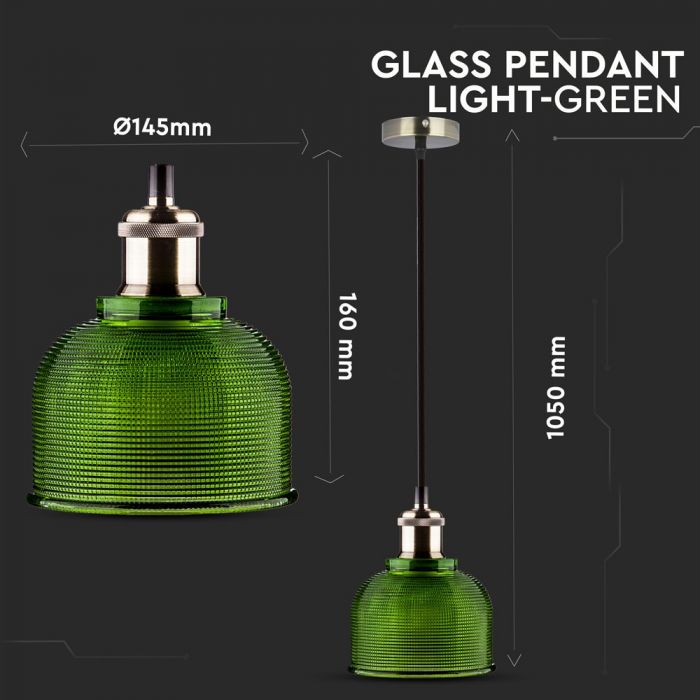 Glass Pendant Green ?145