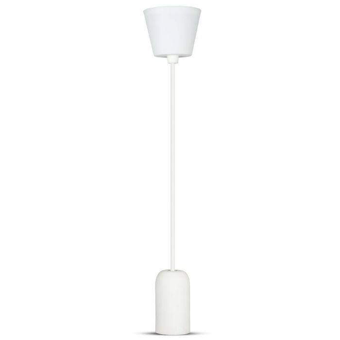 LED E27 PENDANT WHITE 95X50X1050 CONCRETE