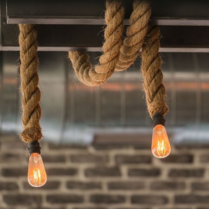 LED E27 PENDANT HOLDER 1.5M ROPE