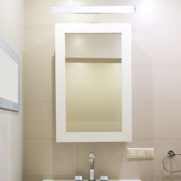 LED PENDANT WALL MIRROR WHITE 10W DL 950lm 150° 605X54X65 IP44