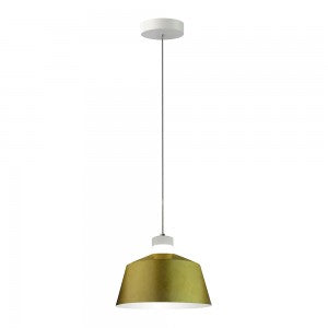 LED E27 PENDANT GOLD 7W 400lm DL 120° 25X19X122 IRON+ACRYLIC