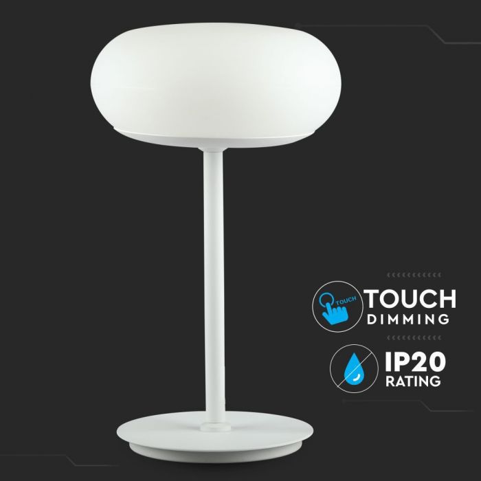 LED DESIGNER TABLE LAMP 15W 1200lm WW 120° 200X335 TRIAC DIMMABLE