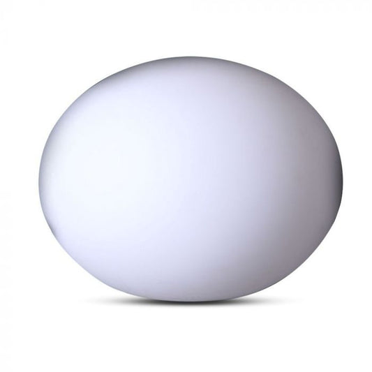 LED OVAL BALL LIGHT RGBW RECHARGEABLE 1W 18lm 19X14 LLDPE WHITE IP65 DIMMABLE