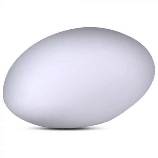 LED STONE LIGHT RGBW RECHARGEABLE 1W 18lm 28X21X17 LLDPE WHITE IP65 DIMMABLE