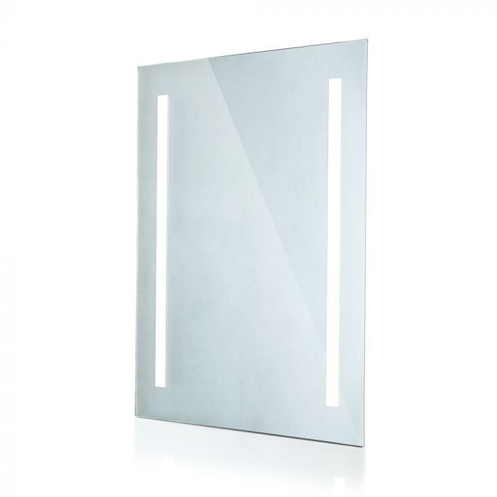 LED MIRROR RECTANGLE CHROME WITH PULL CORD SWITCH 4W CW 600lm 120° 500X390X35 IP44 ANTI-FOG