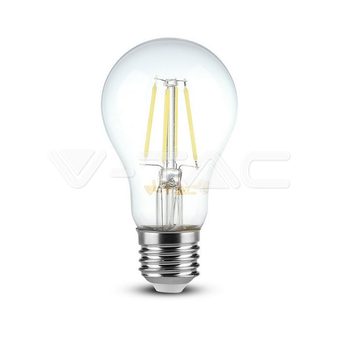 LED E27 FILAMENT LAMP A60 4W WW 400lm 300° 60X107 A++