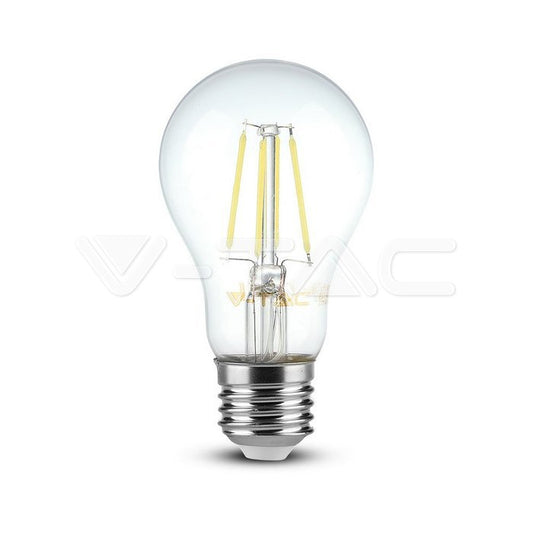 LED E27 FILAMENT LAMP A60 4W WW 400lm 300° 60X107 A++