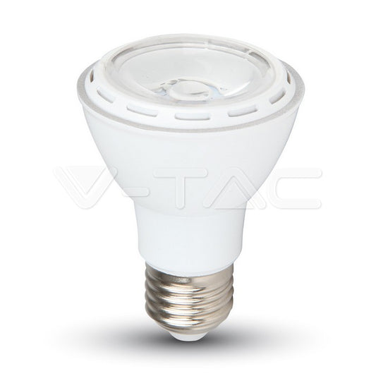 LED E27 PAR20 LAMP 8W CW 450lm 40° 635X830